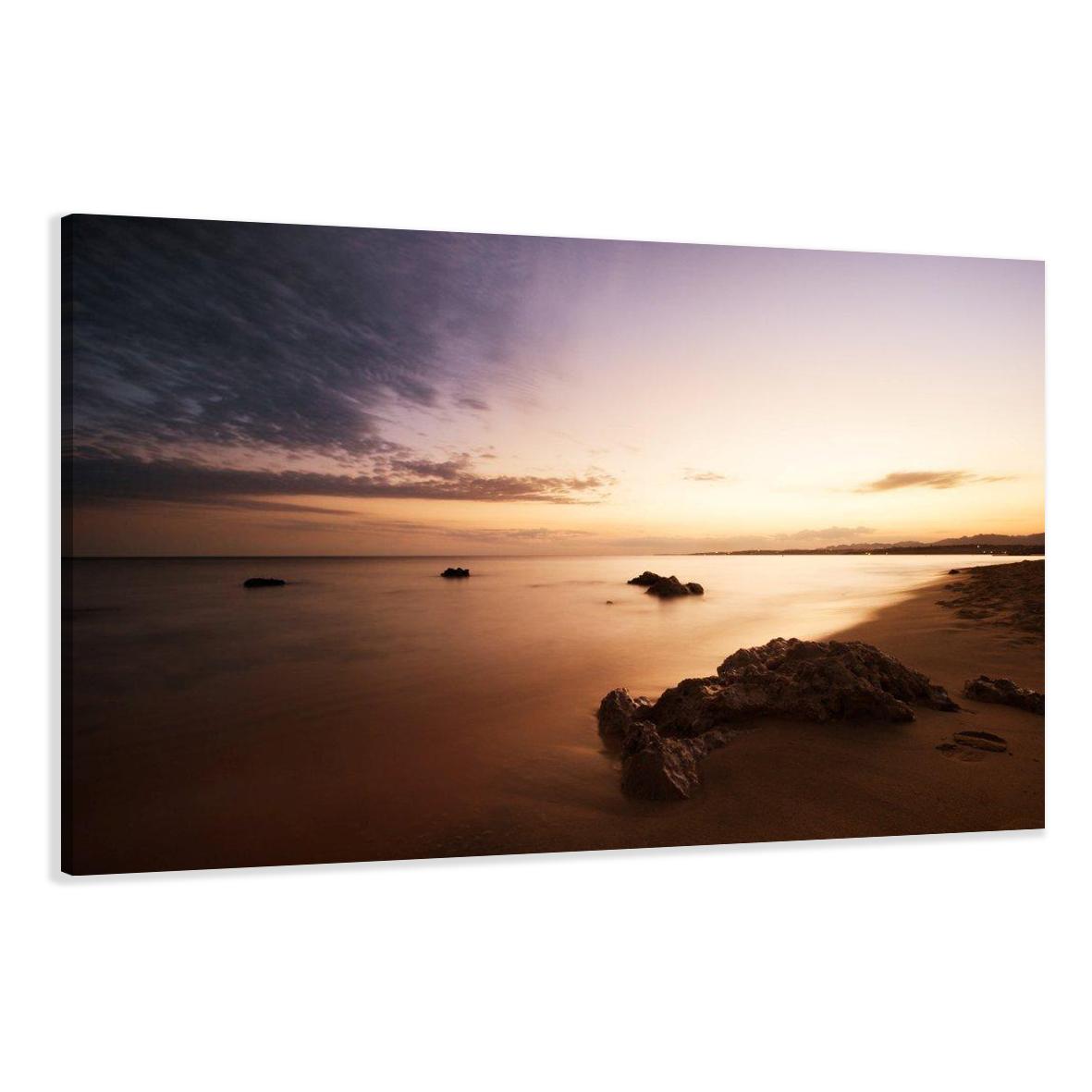 Strand Bilder fertig gerahmt Bild 120x80cm XXL 5023 – Leinwandbild 120x80 cm kaufen