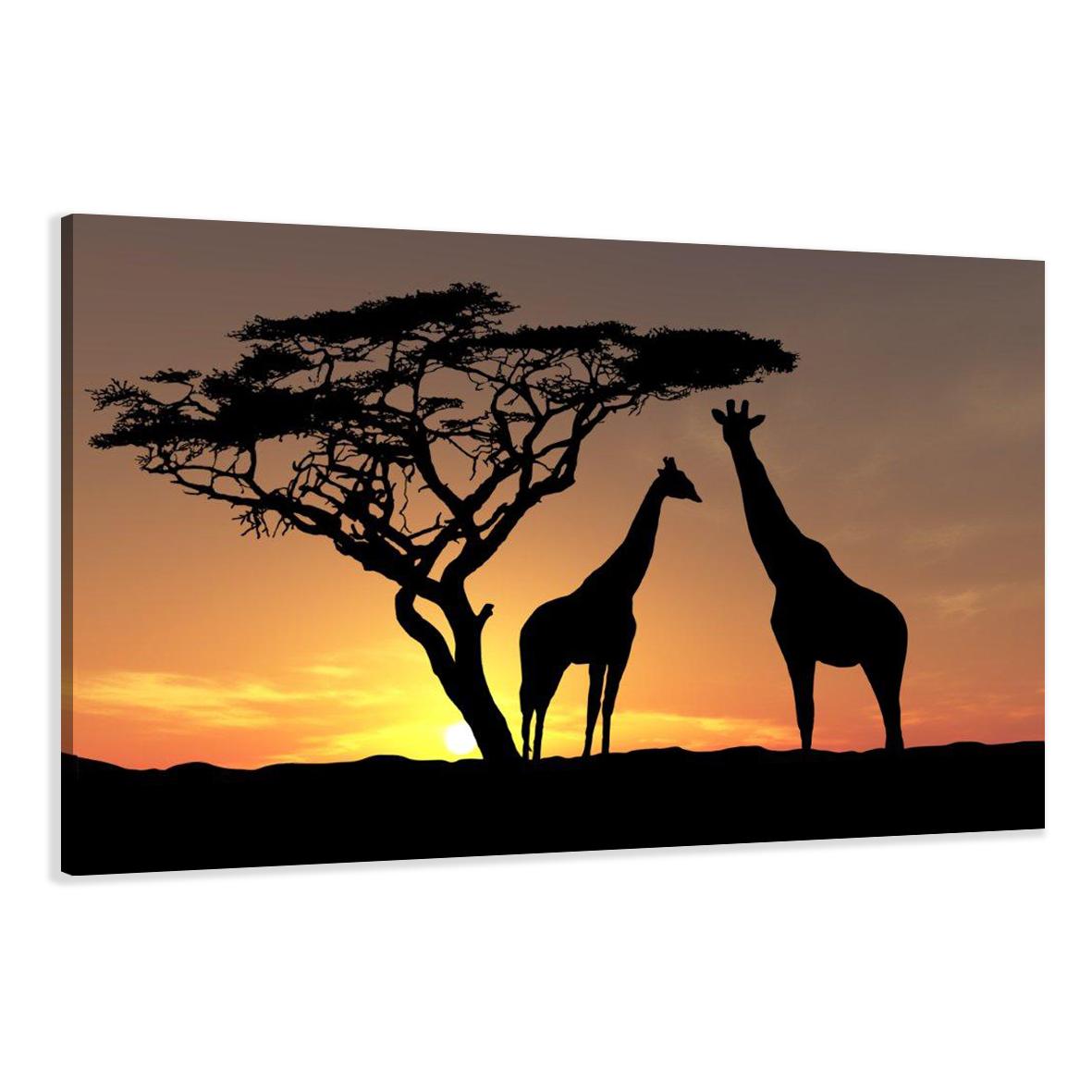 Afrika Bilder fertig gerahmt Bild 120x80cm XXL 5034 – Leinwandbild 120x80 cm kaufen